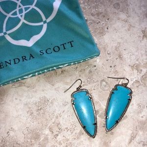 Skylar Kendra Scott Earrings in teal